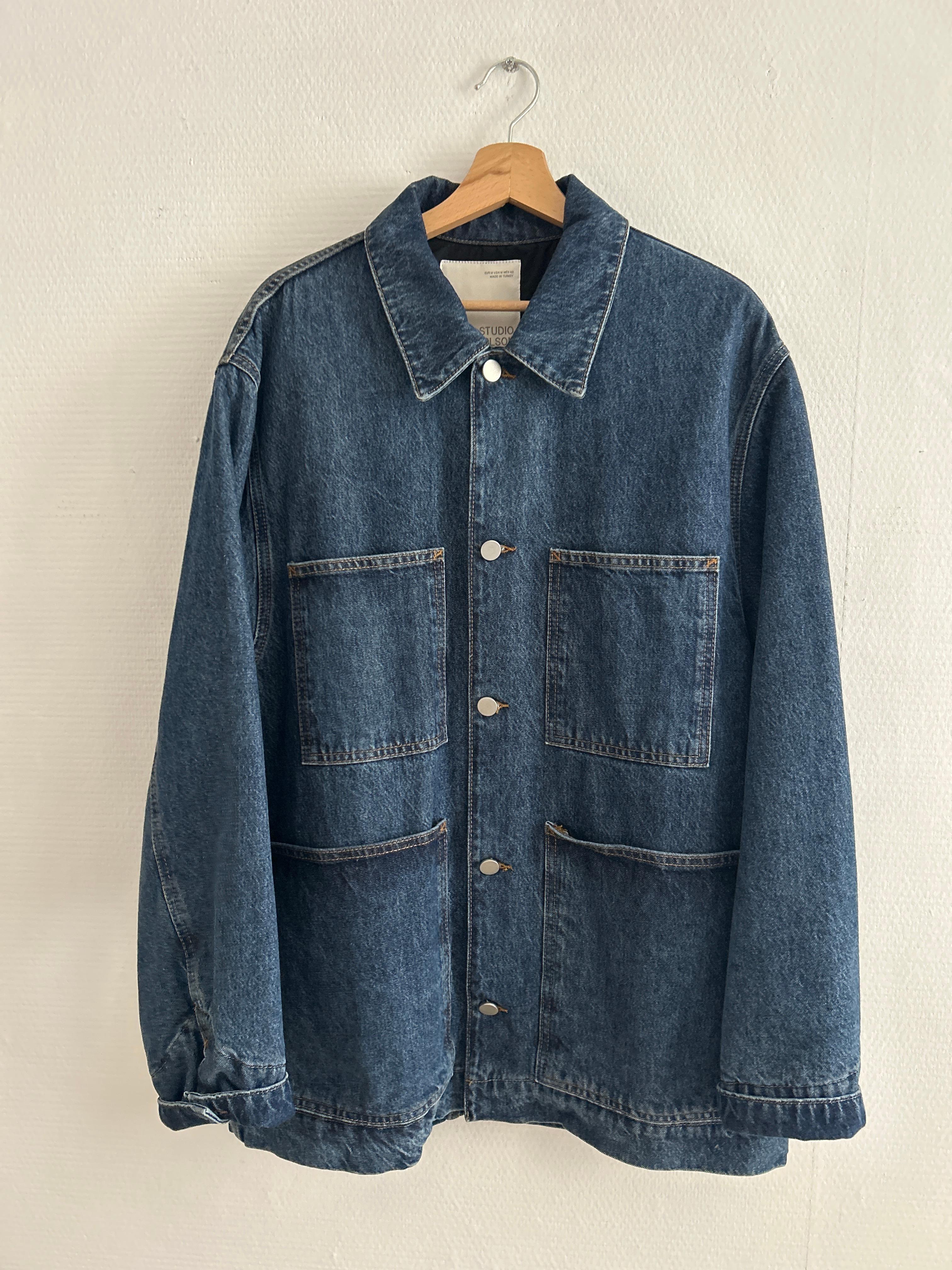 DENIM JACKET - X STUDIO NICHOLSON | SECOND HAND | Zara Preowned