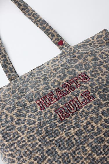 ANIMAL PRINT SHOPPER - Black by Zara - Image 2