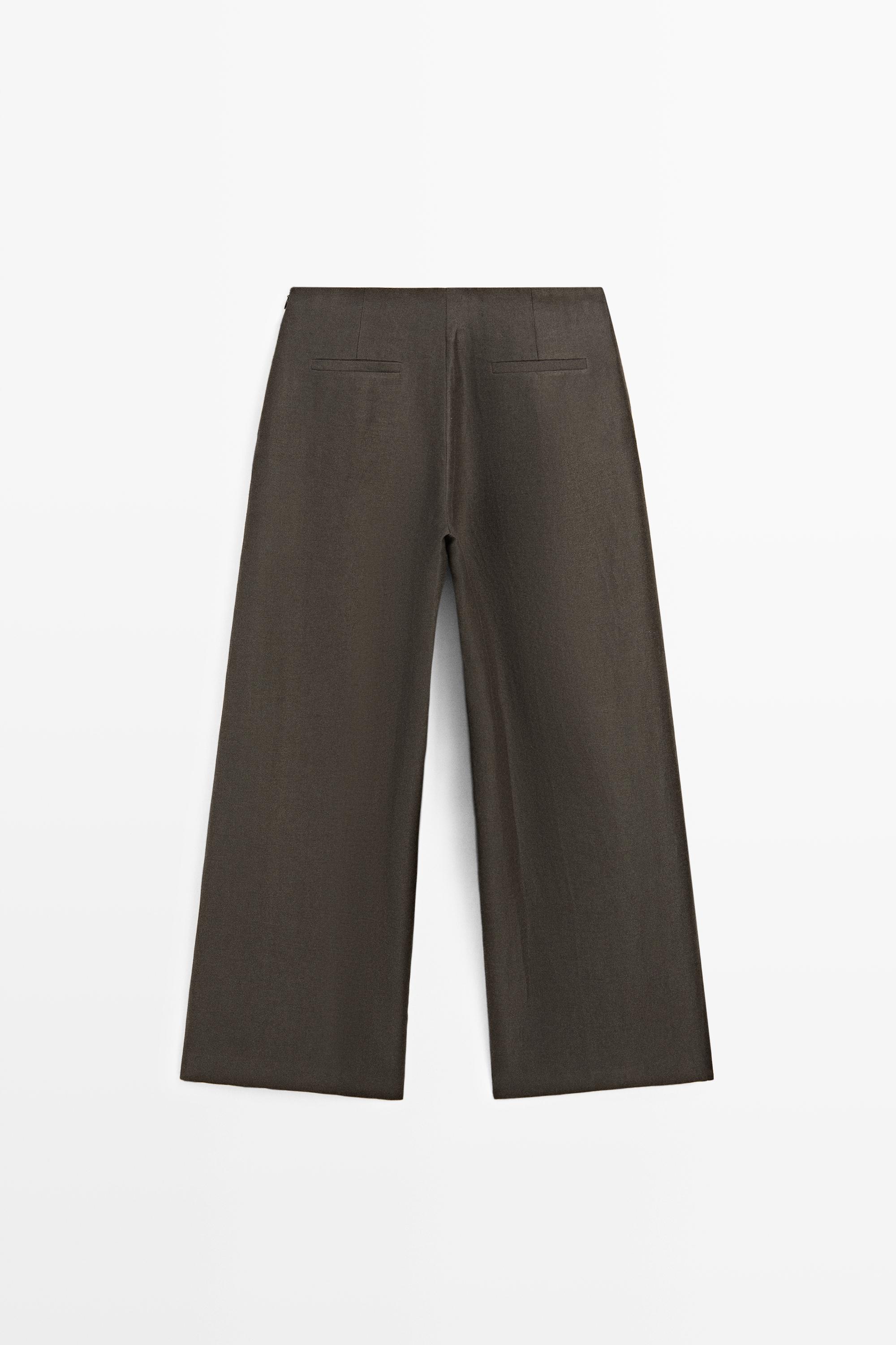Pantalon fluide 100 % lin