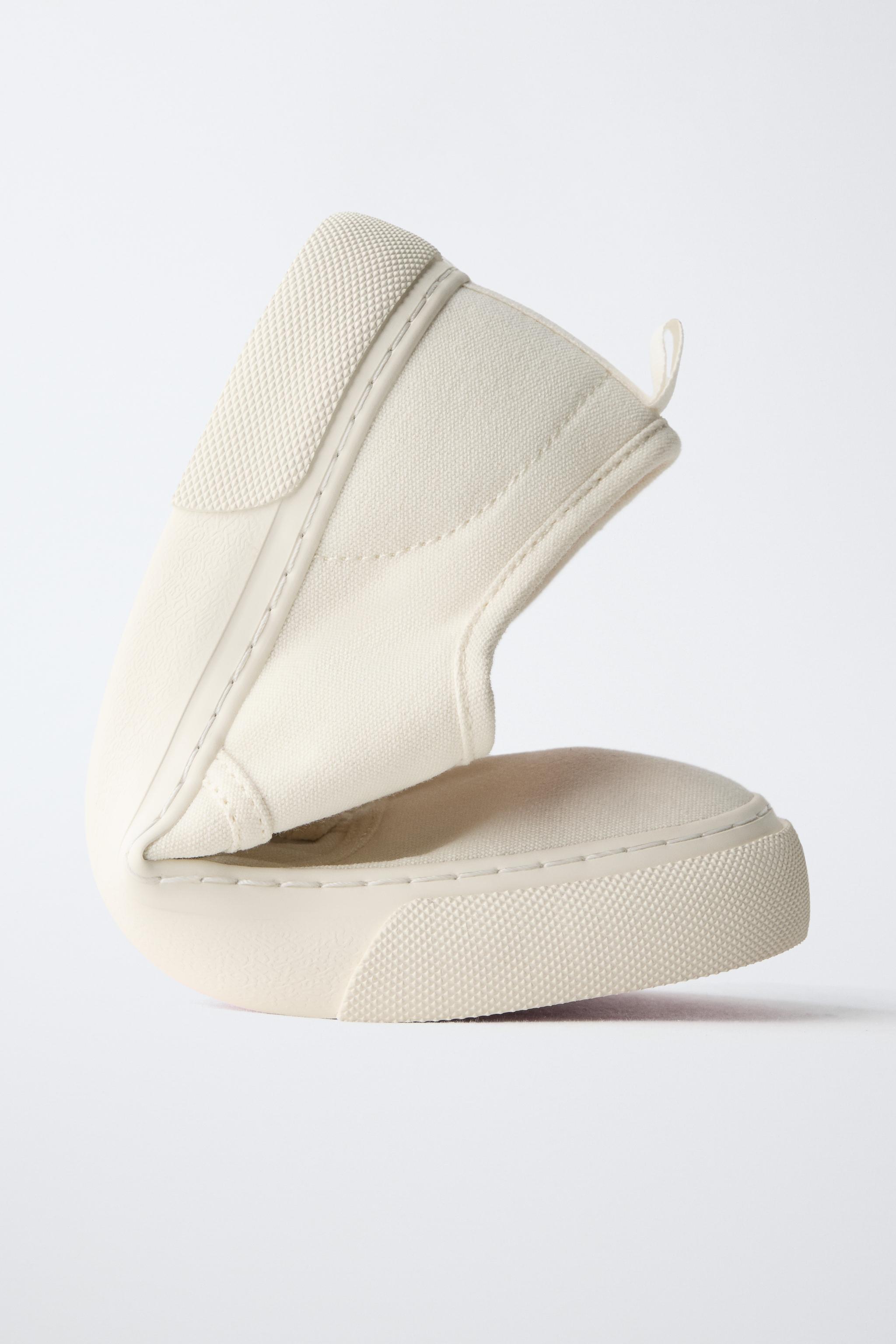 Детские кроссовки Zara CASUAL LACE-UP SNEAKERS — фото 3
