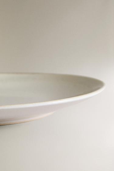 ASSIETTE À DESSERT GRÈS - Écru de Zara - Image 3