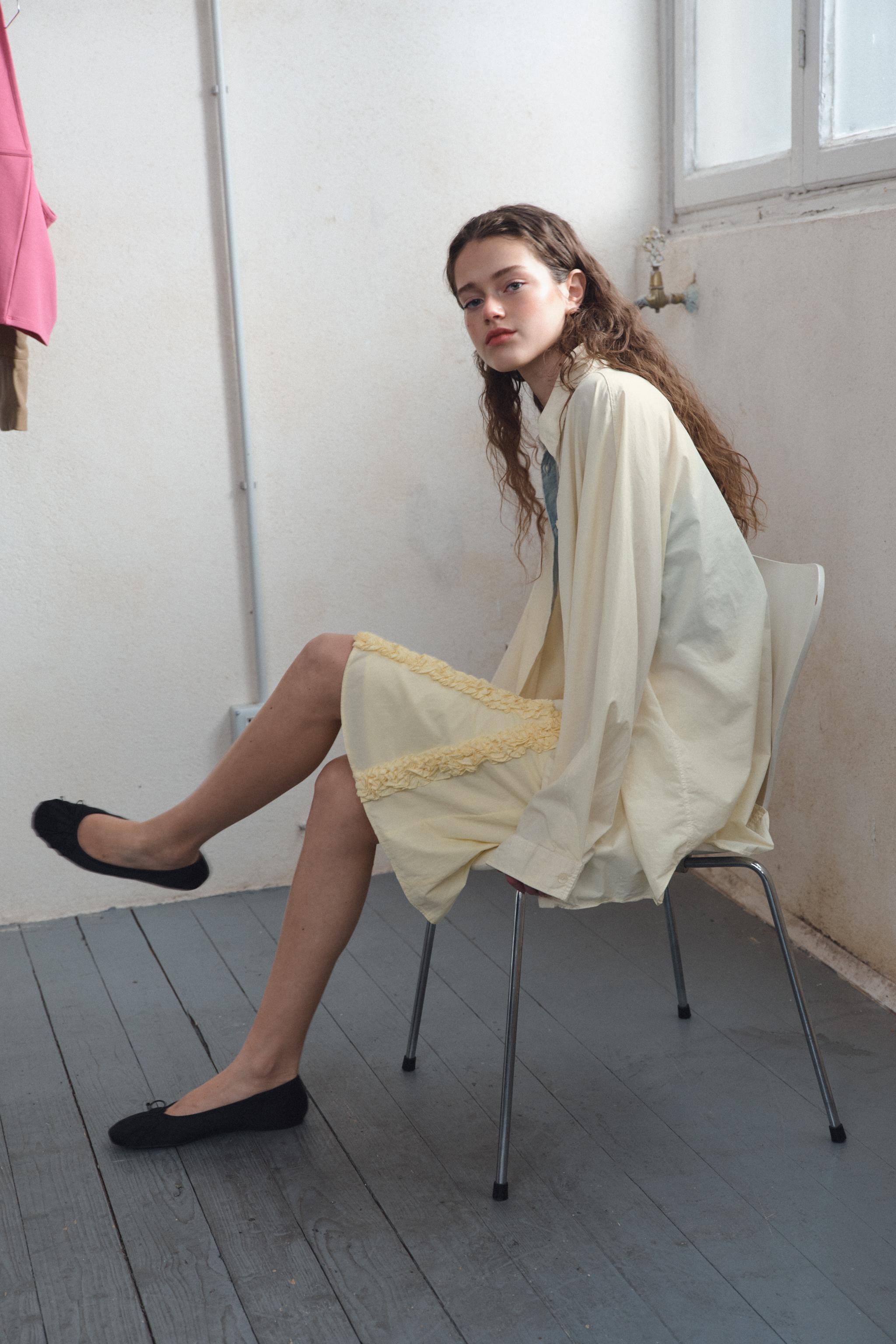 OVERSIZED POPLIN SHIRT