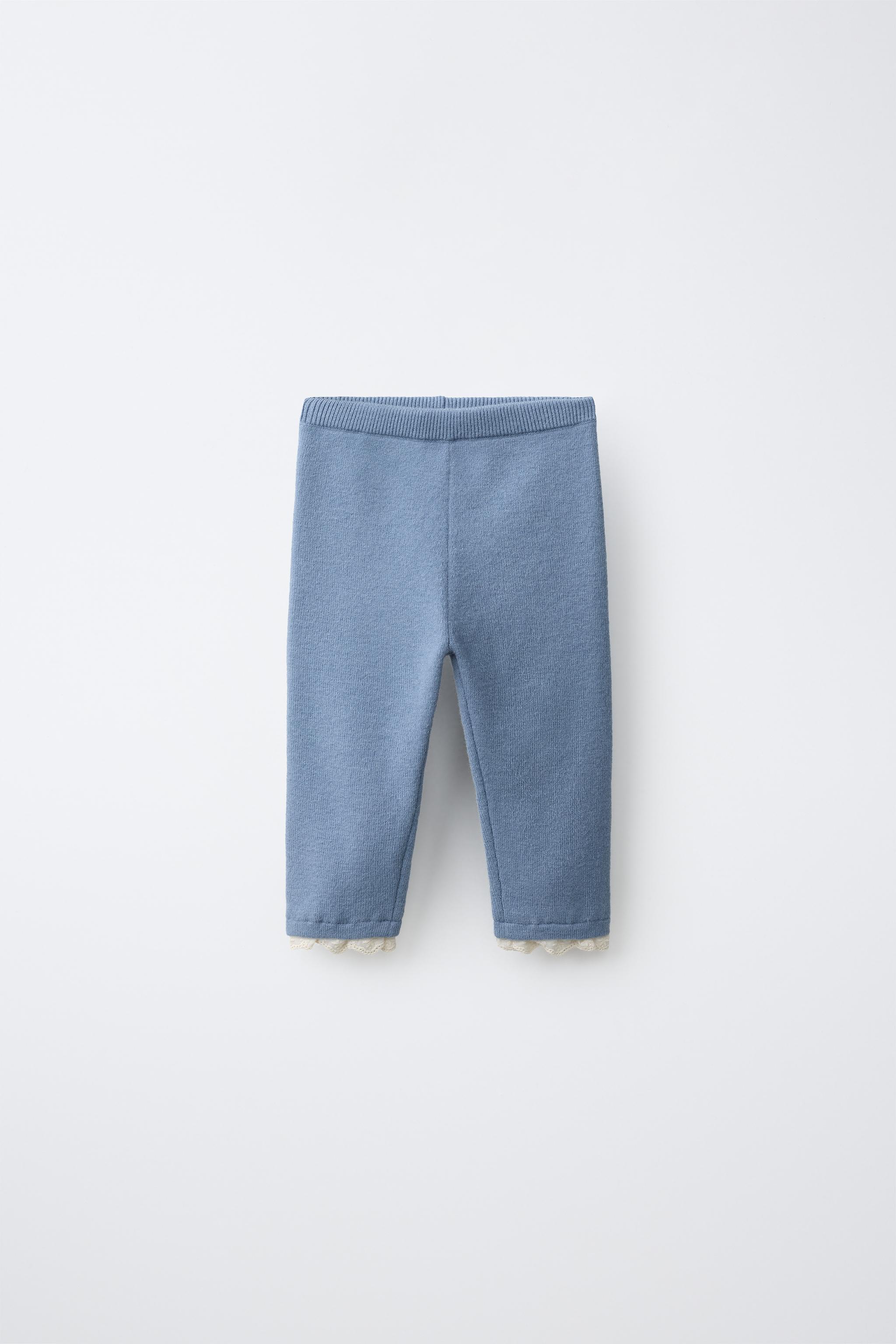 LEGGING EN MAILLE À DENTELLE