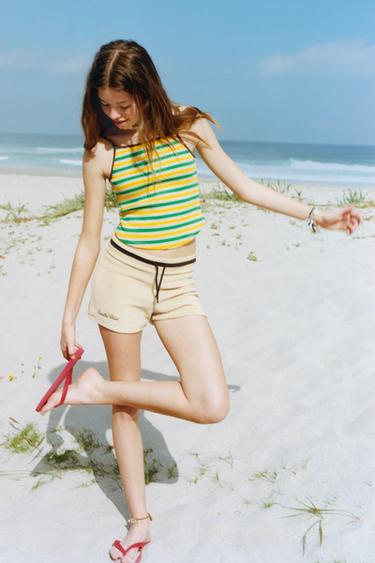TOP ESTAMPADO RAYAS - Multicolor de Zara