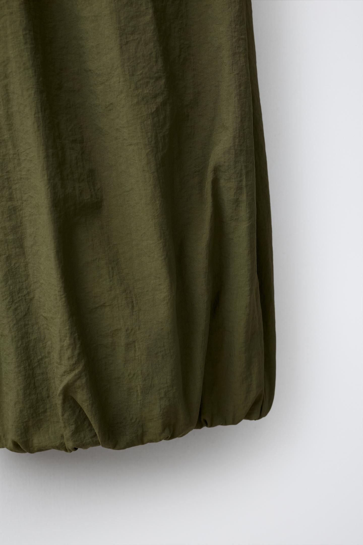 Детские брюки Zara Technical Balloon, цвет: Оливковый зелёный — фото 4
