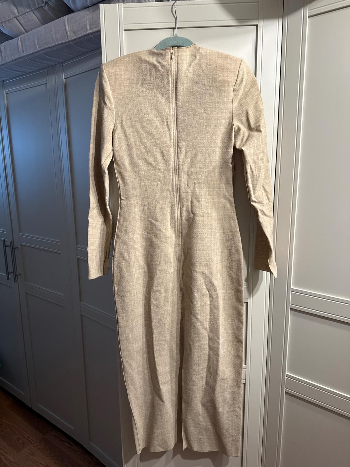 ZW COLLECTION WOOL TUBE DRESS - Image 4