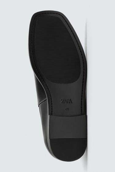 BOTTINES CHELSEA EN CUIR - Noir de Zara - Image 3