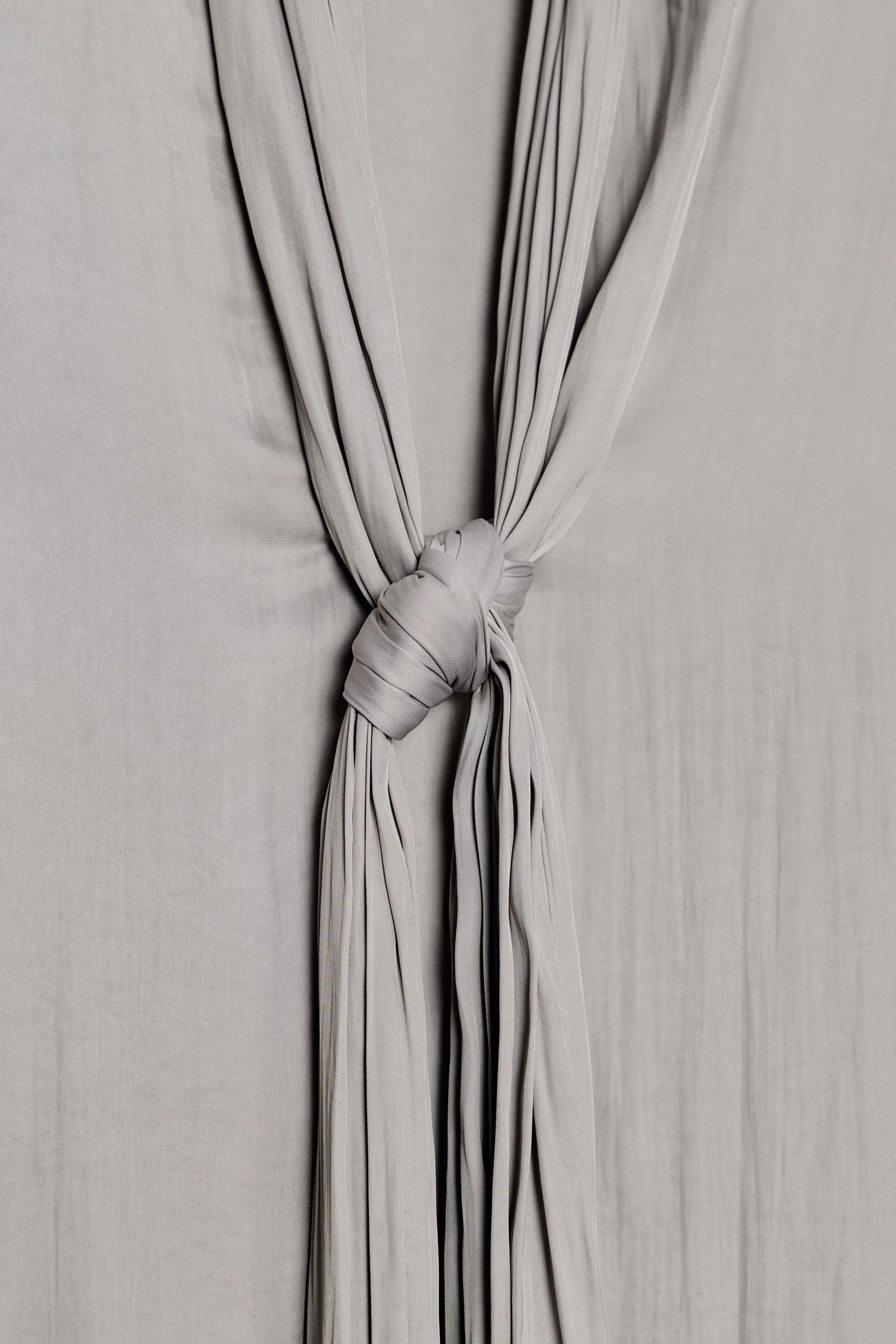 ZW COLLECTION TIED NECKLINE BLOUSE