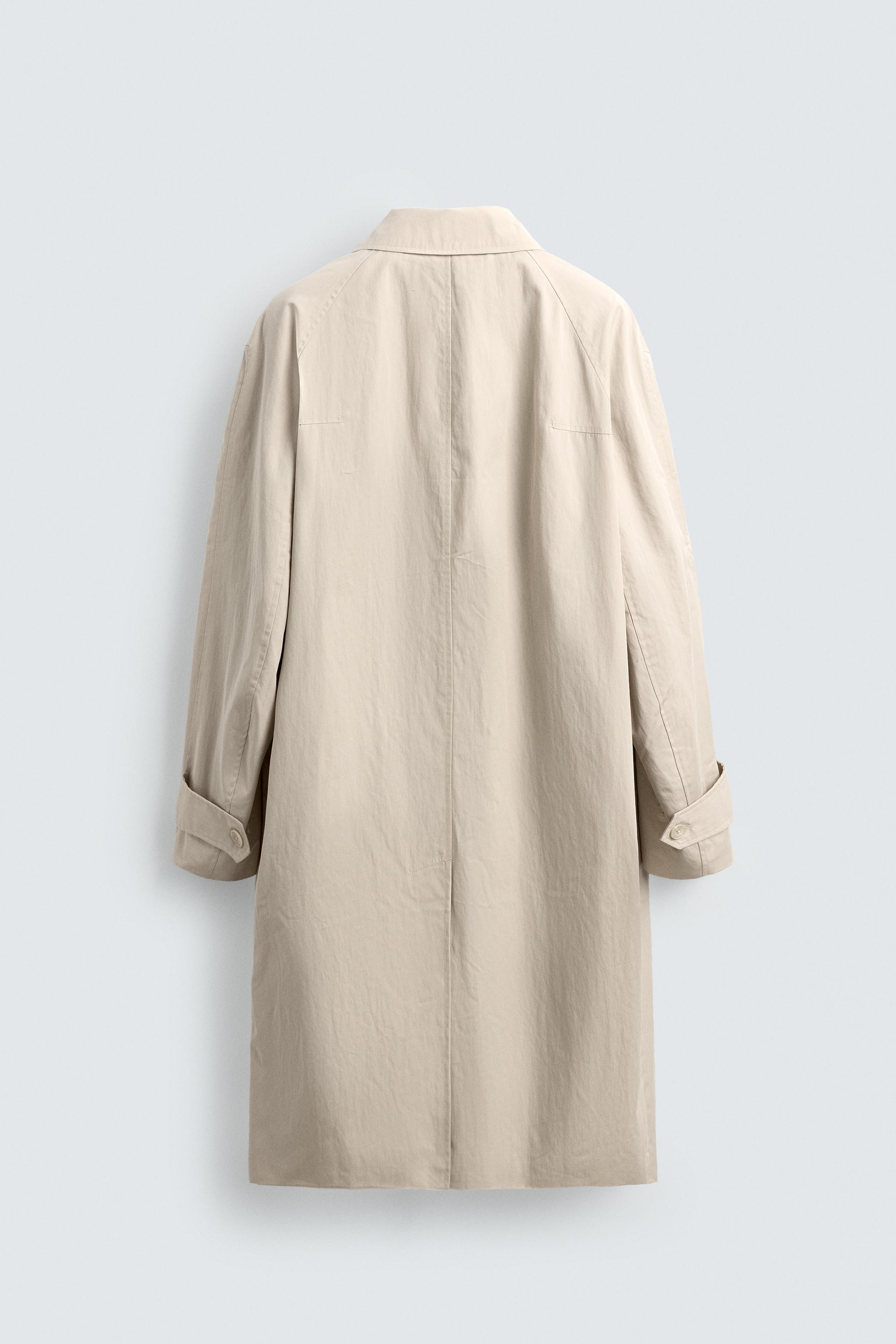 レギュラーフィットトレンチコート - ベージュ | ZARA Japan / 日本