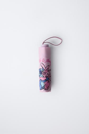 Zara LILO & STITCH © DISNEY PRINT FOLDABLE UMBRELLA - Lilac