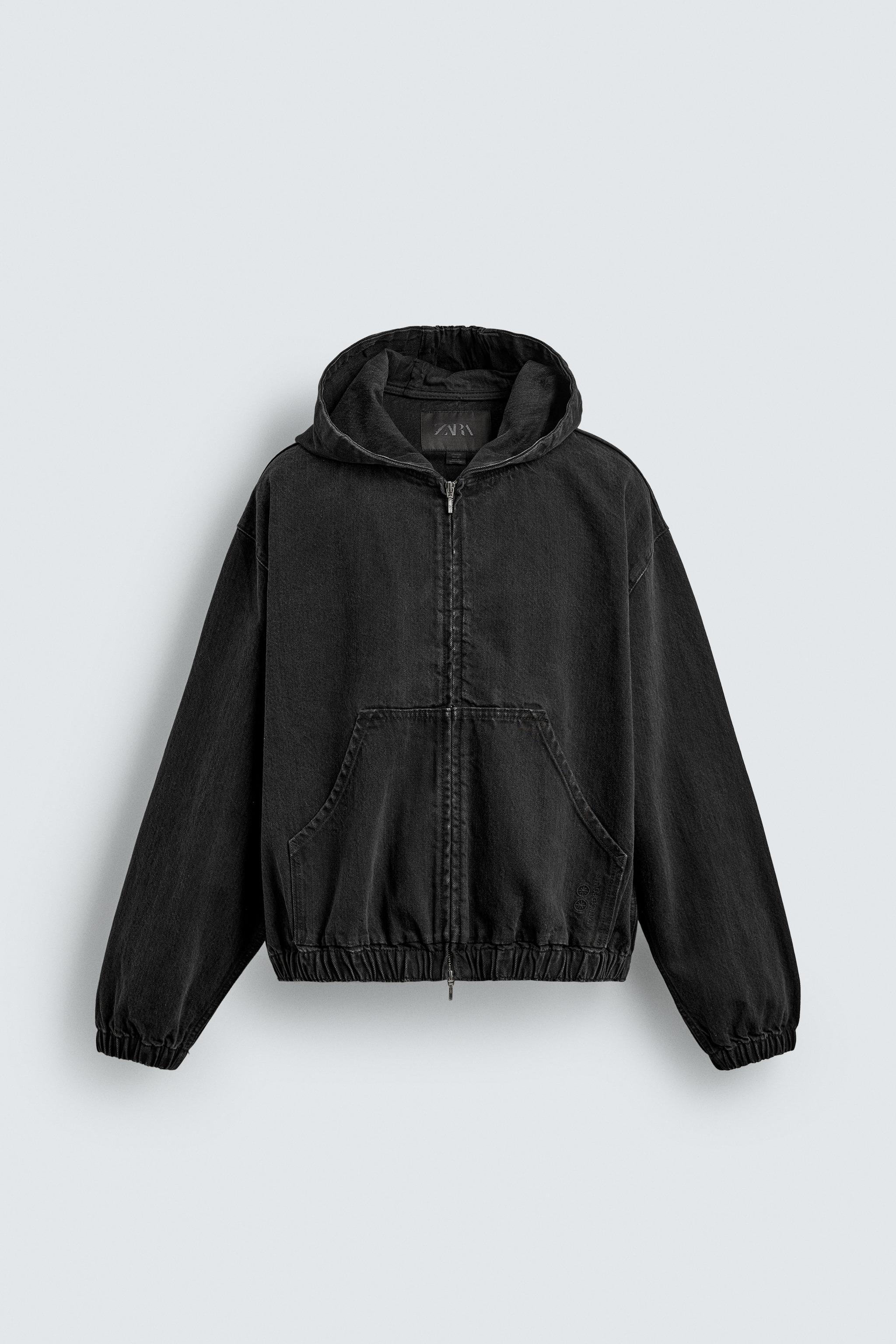 WASHED HOODIE JACKET