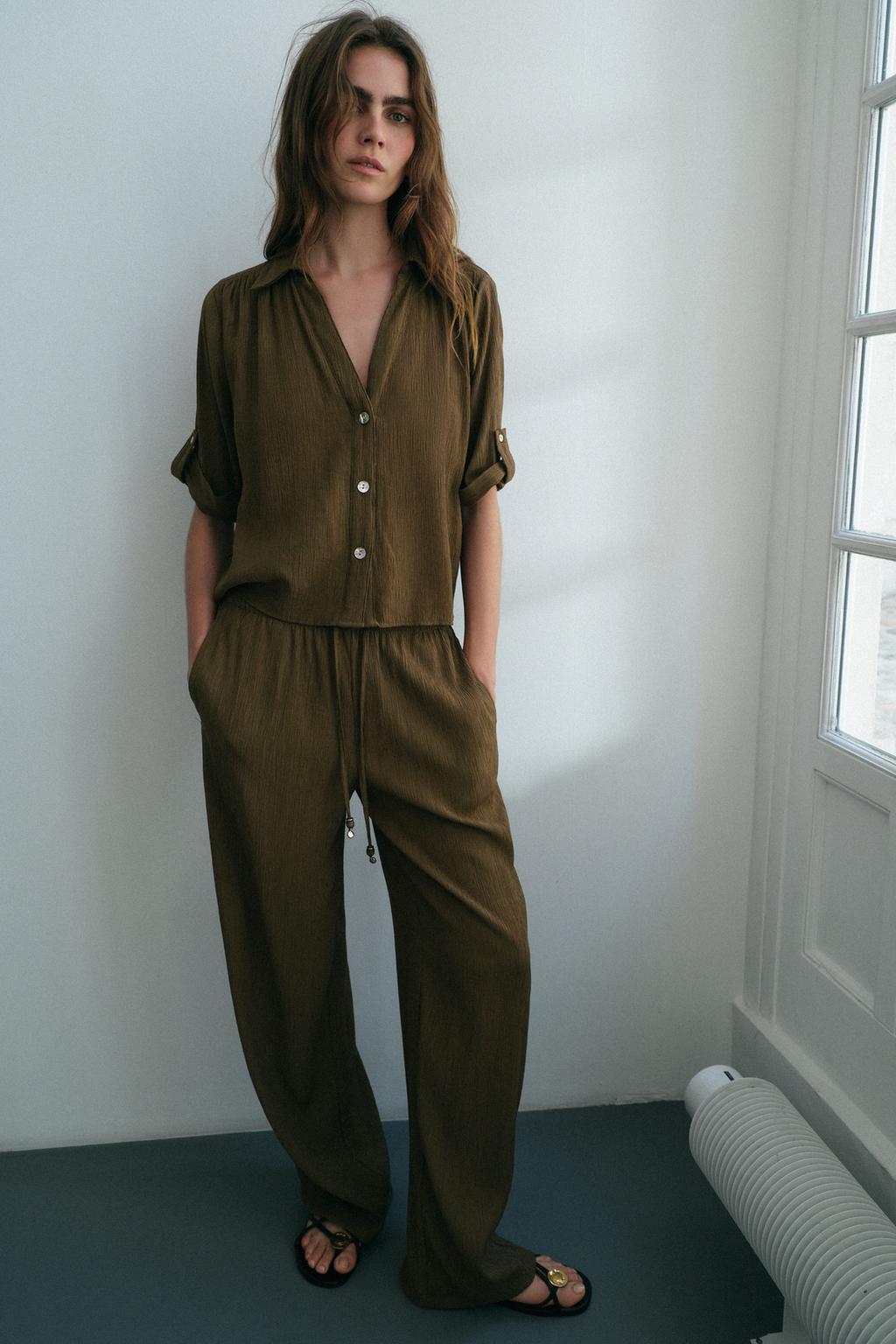 Flowy Short Sleeve Shirt