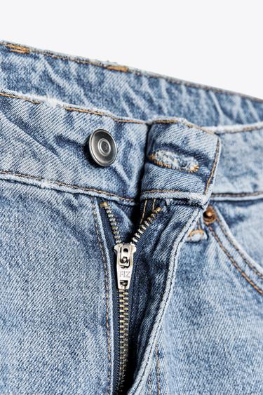 JEAN TRF DROIT À TAILLE HAUTE - Indigo de Zara - Image 6