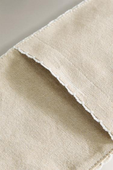 LOT RANGE-COUVERTS COTON (LOT DE 2) - Beige clair de Zara - Image 4