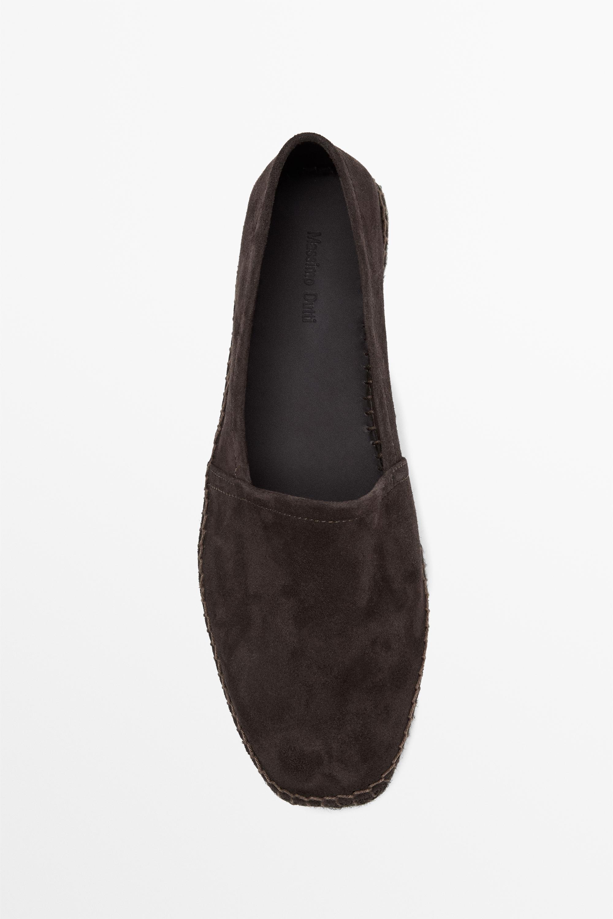 Leather espadrilles