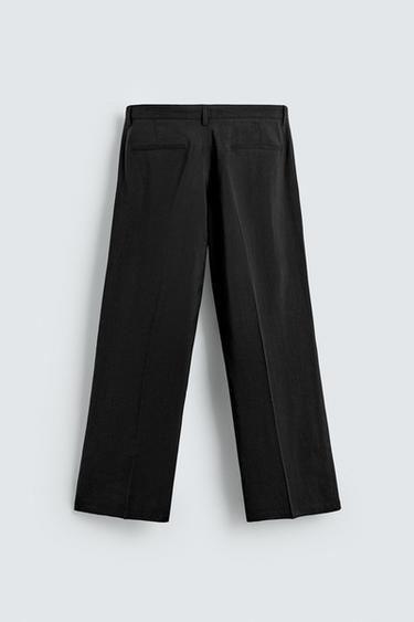 PANTALON FLUIDE DE COSTUME - Noir de Zara - Image 6
