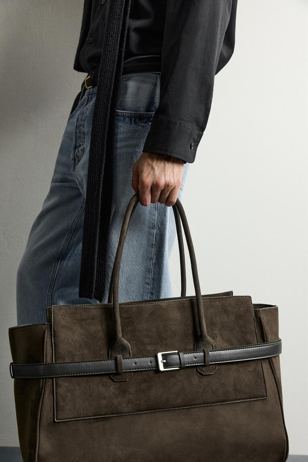 BELT DETAIL HANDBAG