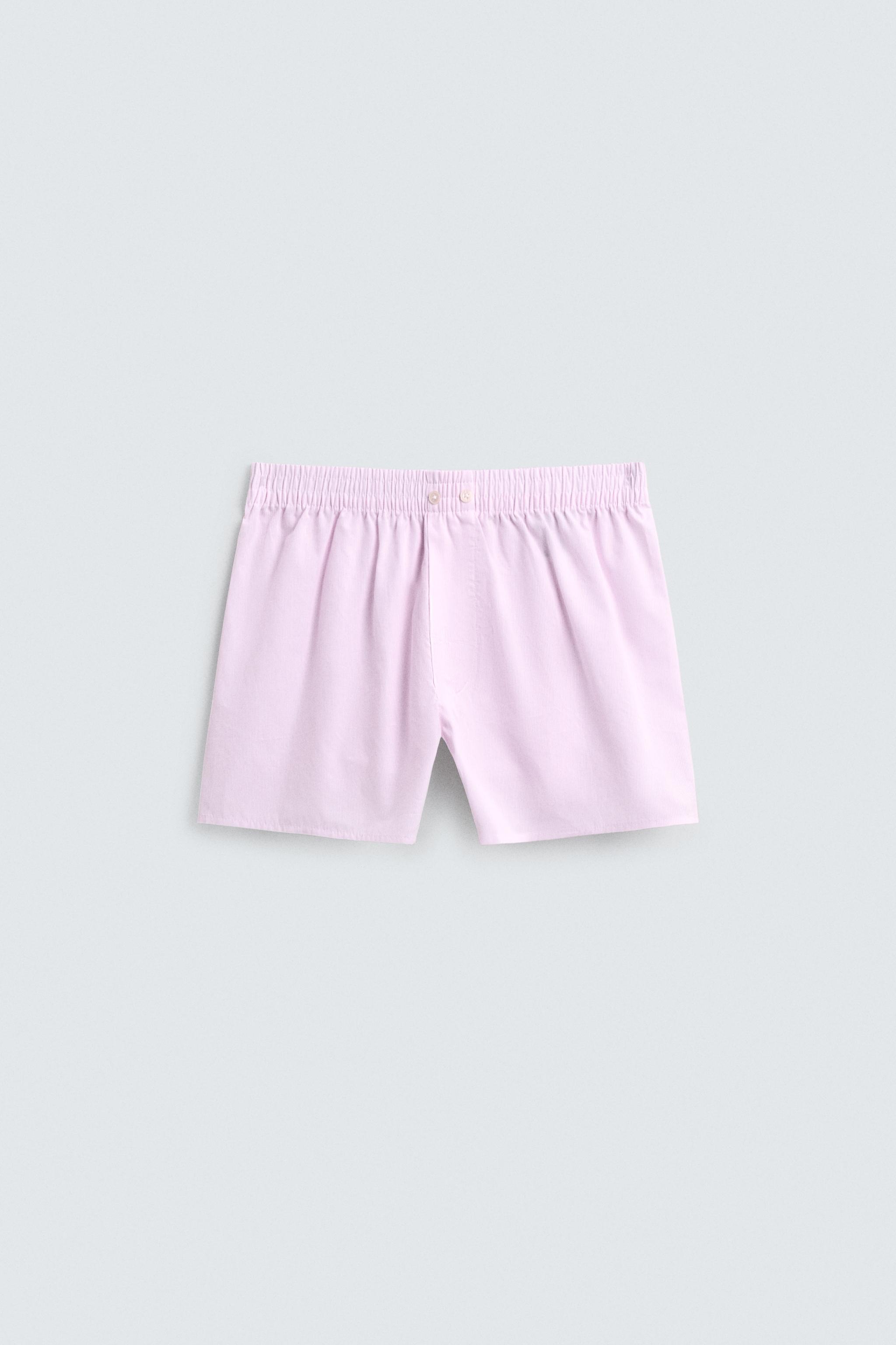 TWO-PACK OF COMBINED POPLIN BOXERS