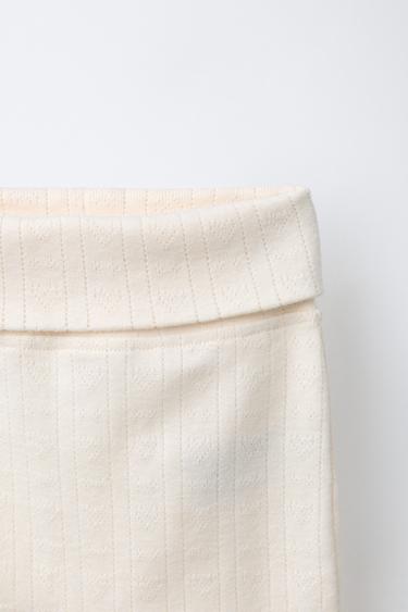 HEART POINTELLE NEWBORN SET AND POUCH - Butter by Zara - Image 4