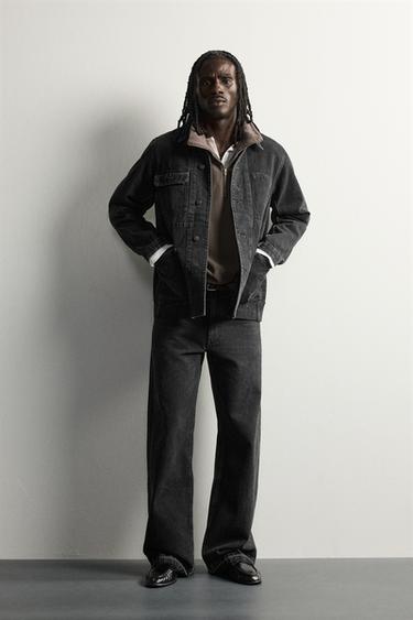 DENIM JACKET WITH POCKETS 2026 TANAKA NY TYO LTD.© - Charcoal by Zara
