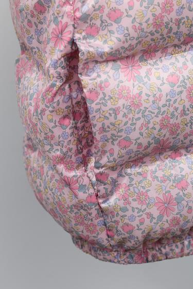 ULTRA-LIGHTWEIGHT FLORAL WATER-REPELLENT JACKET - Pink by Zara - Image 6