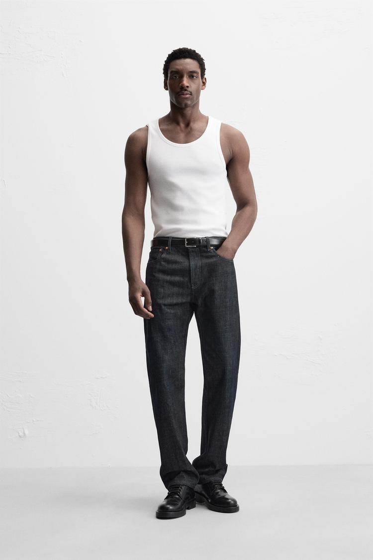 BASIC RIBBED TANK TOP