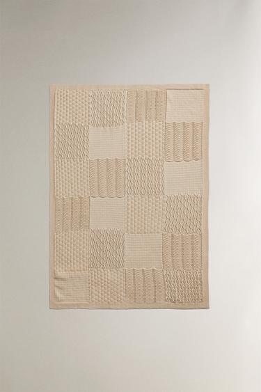 COPERTA BAMBINI PATCHWORK - Écru di Zara