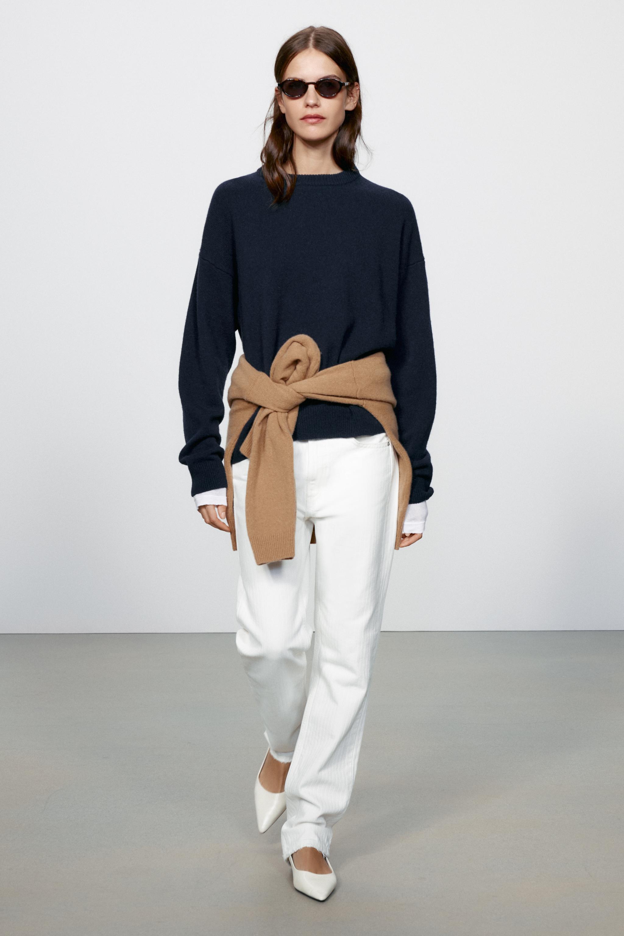 PULL BASIQUE CACHEMIRE ET LAINE