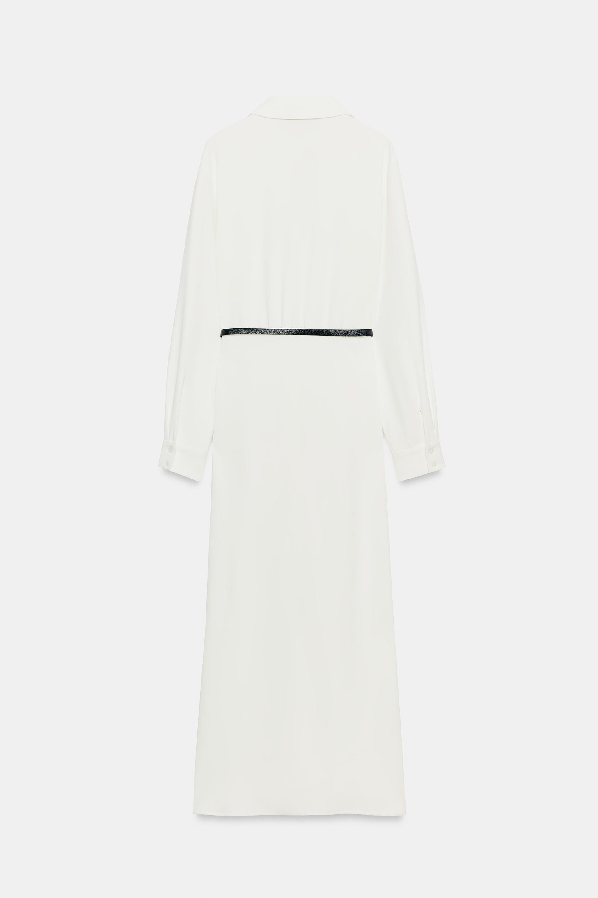 ROBE CHEMISE AVEC CEINTURE