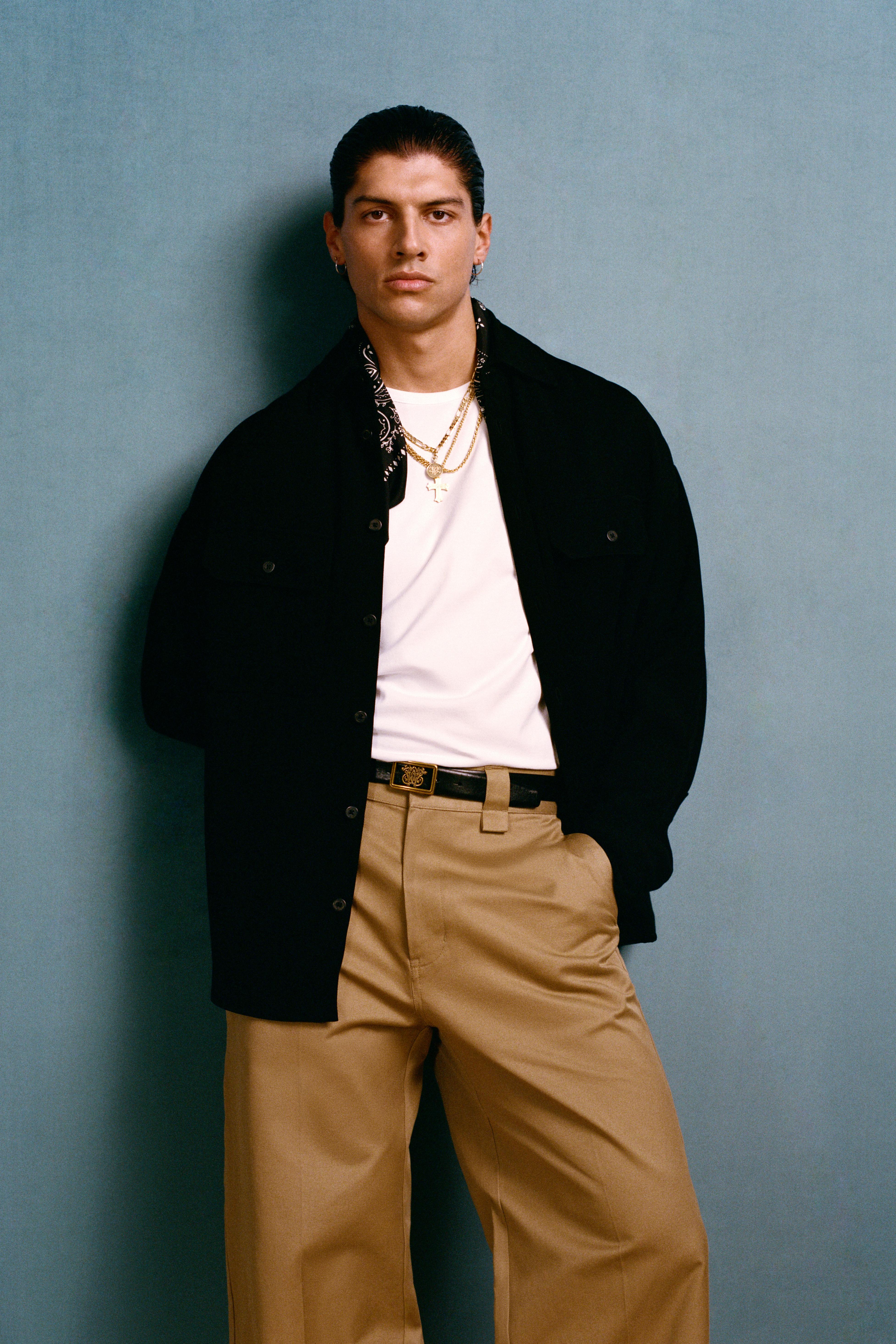 WILLY CHAVARRIA X ZARA FLUID OVERSHIRT