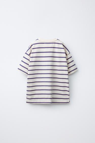 T-SHIRT RAYURES PUKAS SURF - Multicolore de Zara - Image 2