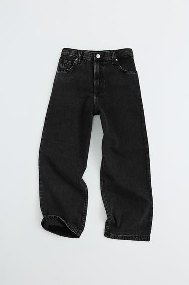 DENIM BAGGY RELAXED - E zezë nga Zara