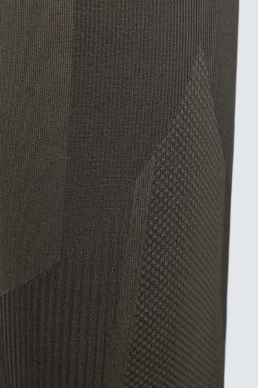 COLLANT COMPRESSIF PREMIÈRE COUCHE SKI - Marron de Zara - Image 6