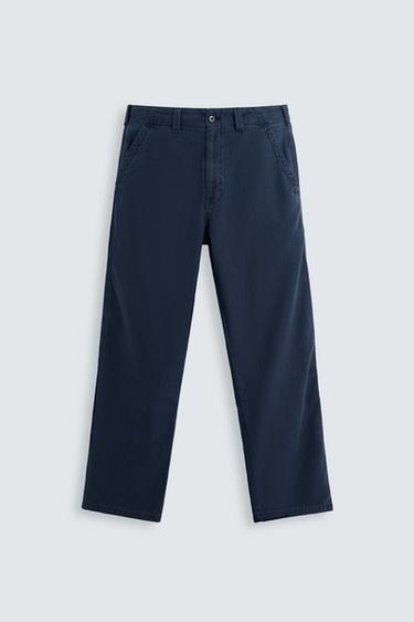 FADED CARPENTER TROUSERS - Indigo by Zara