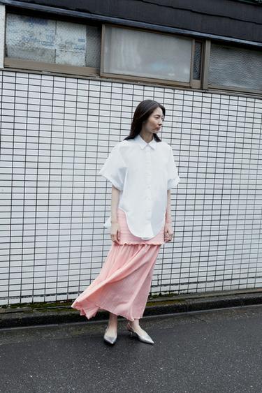 ZW COLLECTION POPLIN SHIRT - White by Zara