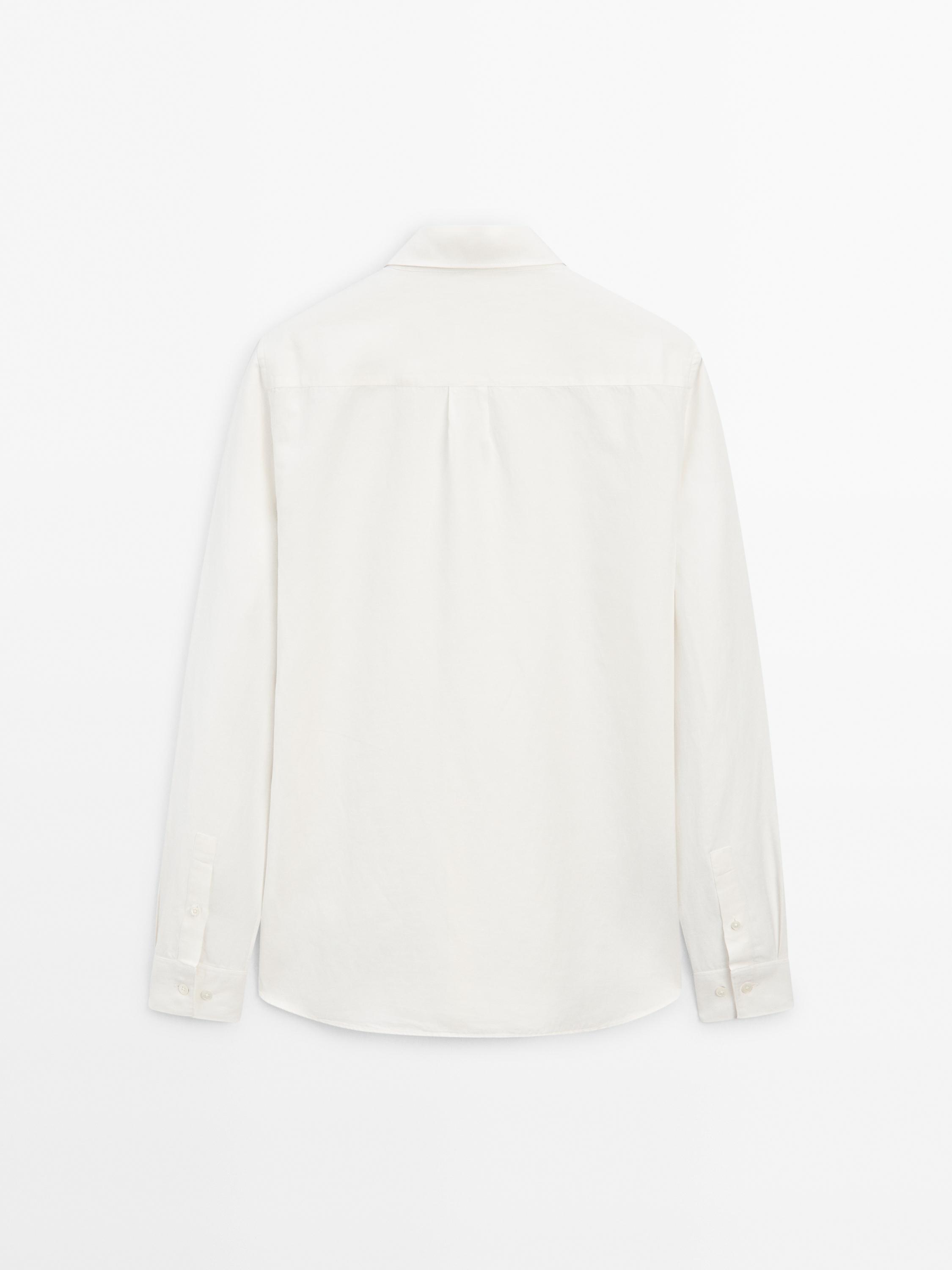 Chemise lin regular fit