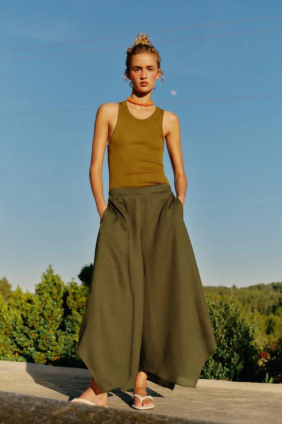 ASYMMETRIC CULOTTES from Zara - $59.90