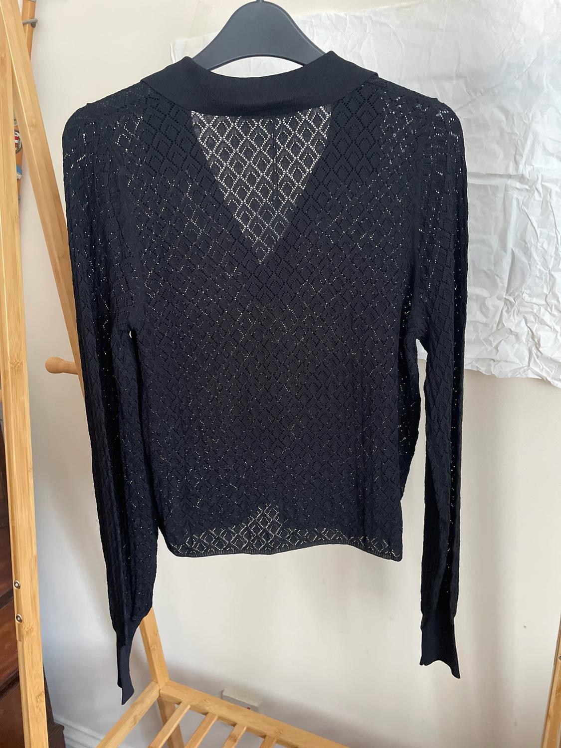 POINTELLE-KNIT TOP - Image 2