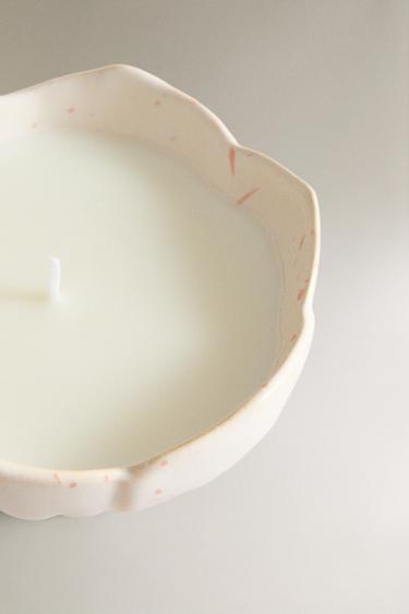 (120 G) ORCHIDÉE LUMIÈRE SCENTED CANDLE - Pale pink by Zara - Image 2