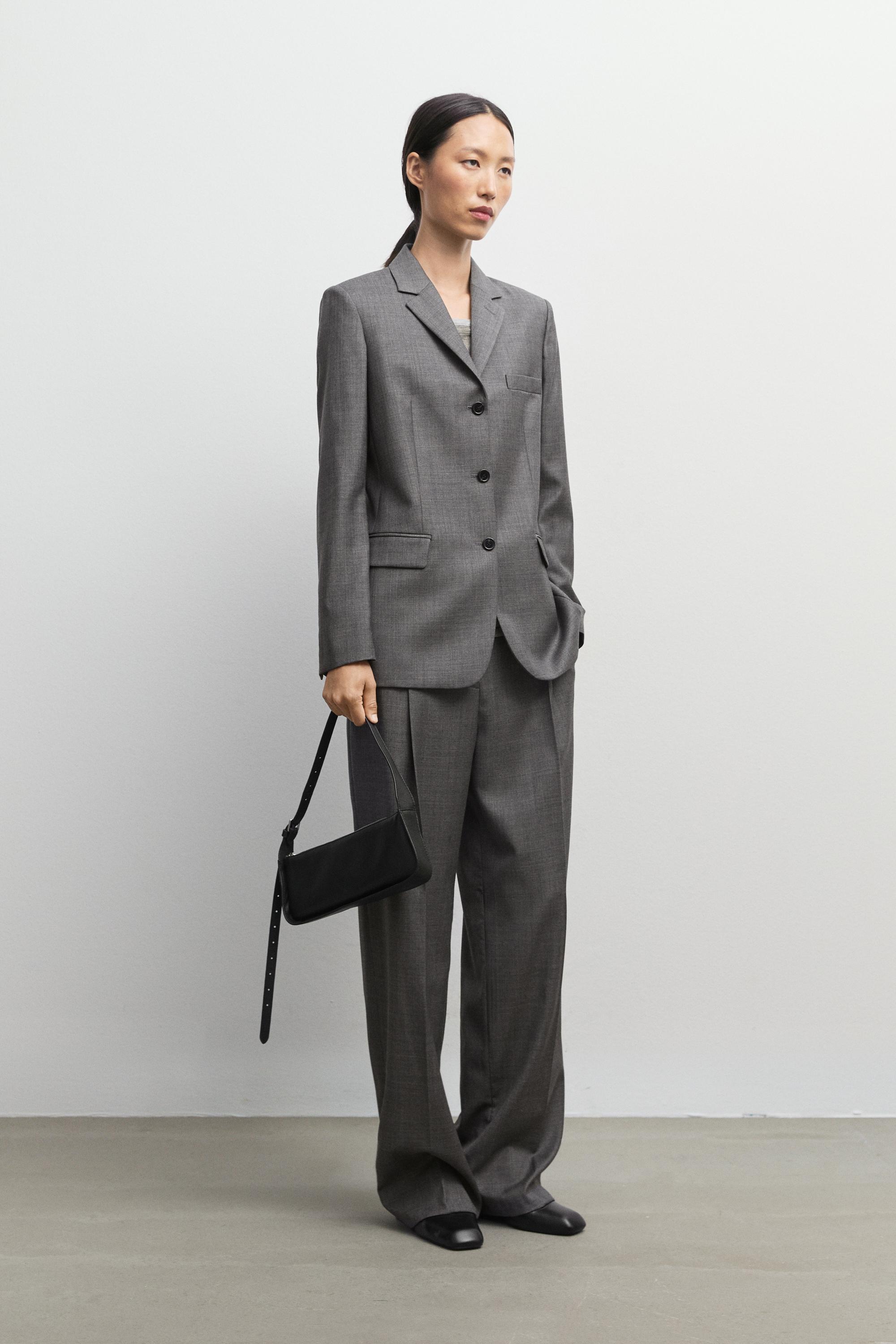 Pantalon de costume 100 % laine