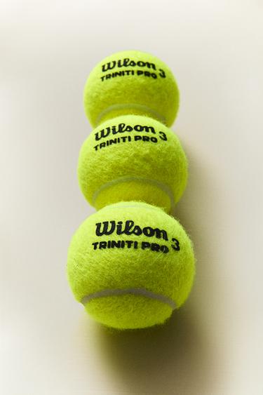 TUBE OF WILSON TENNIS BALLS (SET OF 3) - Yellow by Zara - Image 4