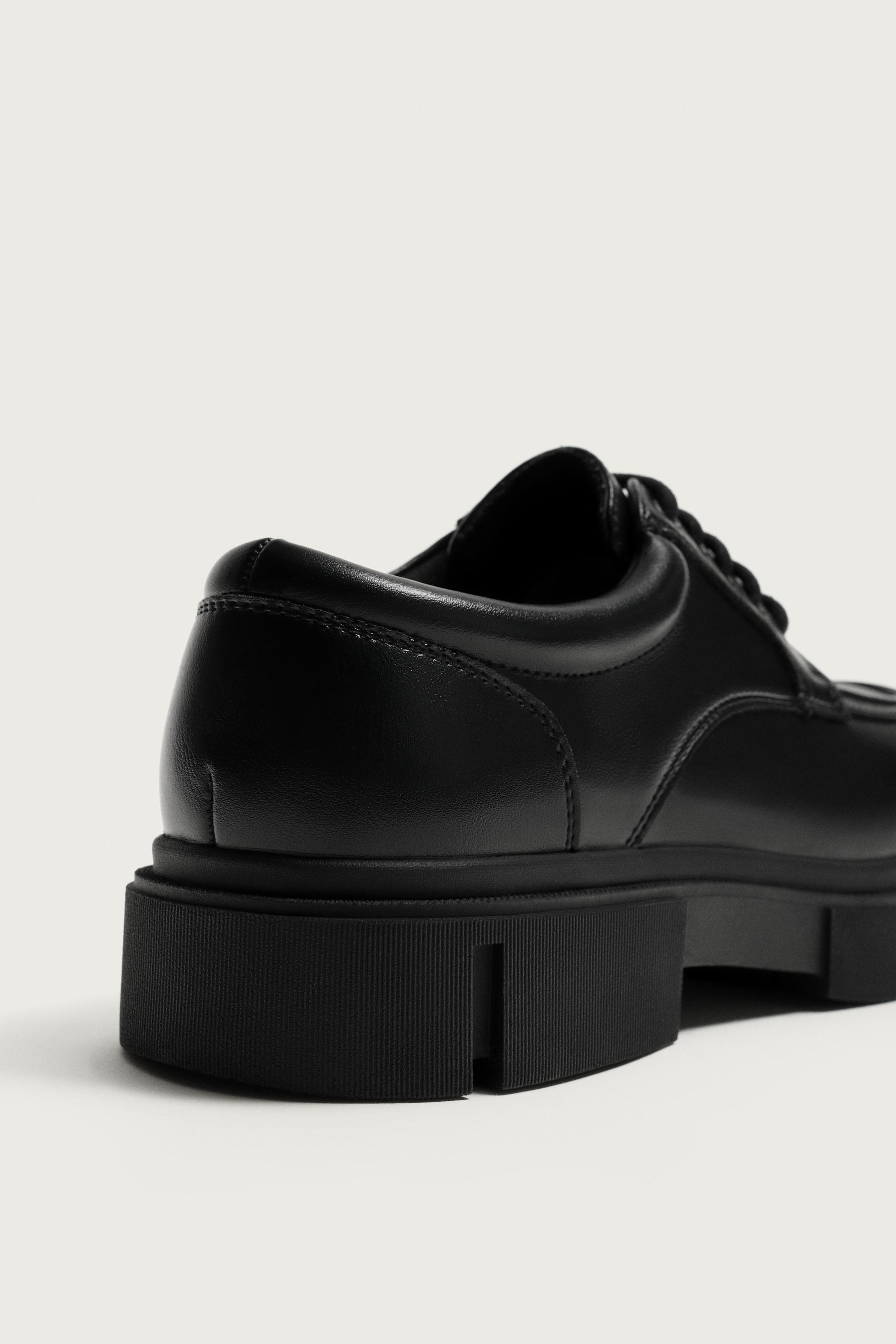 Обувь Zara CHUNKY DERBY SHOES — фото 6