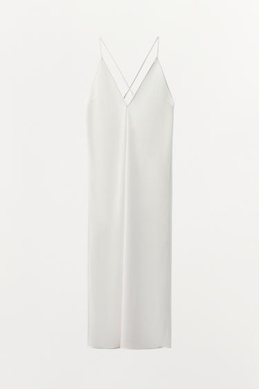 OBLEKA Z NARAMNICAMI - Belkasta od Zare