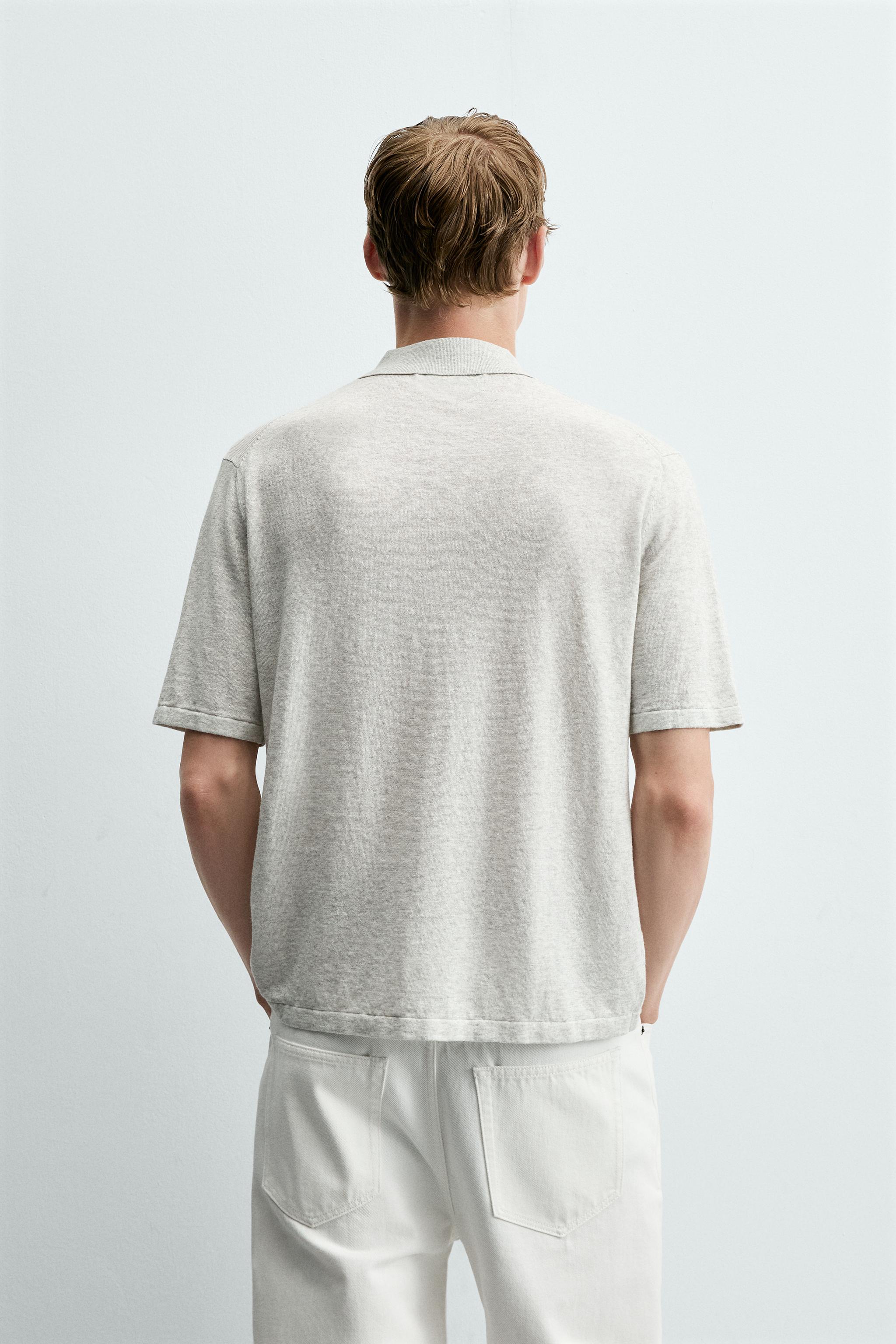 POLO EN MAILLE CHANVRE ET COTON