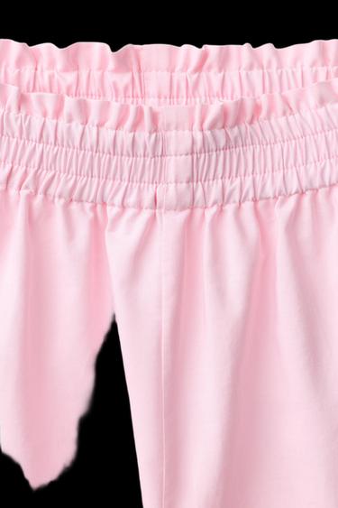 EMBROIDERED FLORAL CULOTTES - Pink by Zara - Image 2