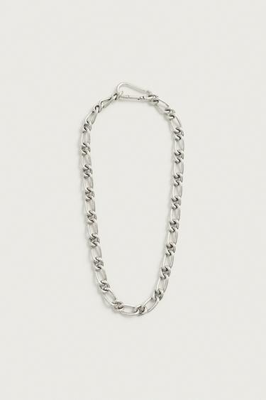 METAL LINK NECKLACE — Silver 1