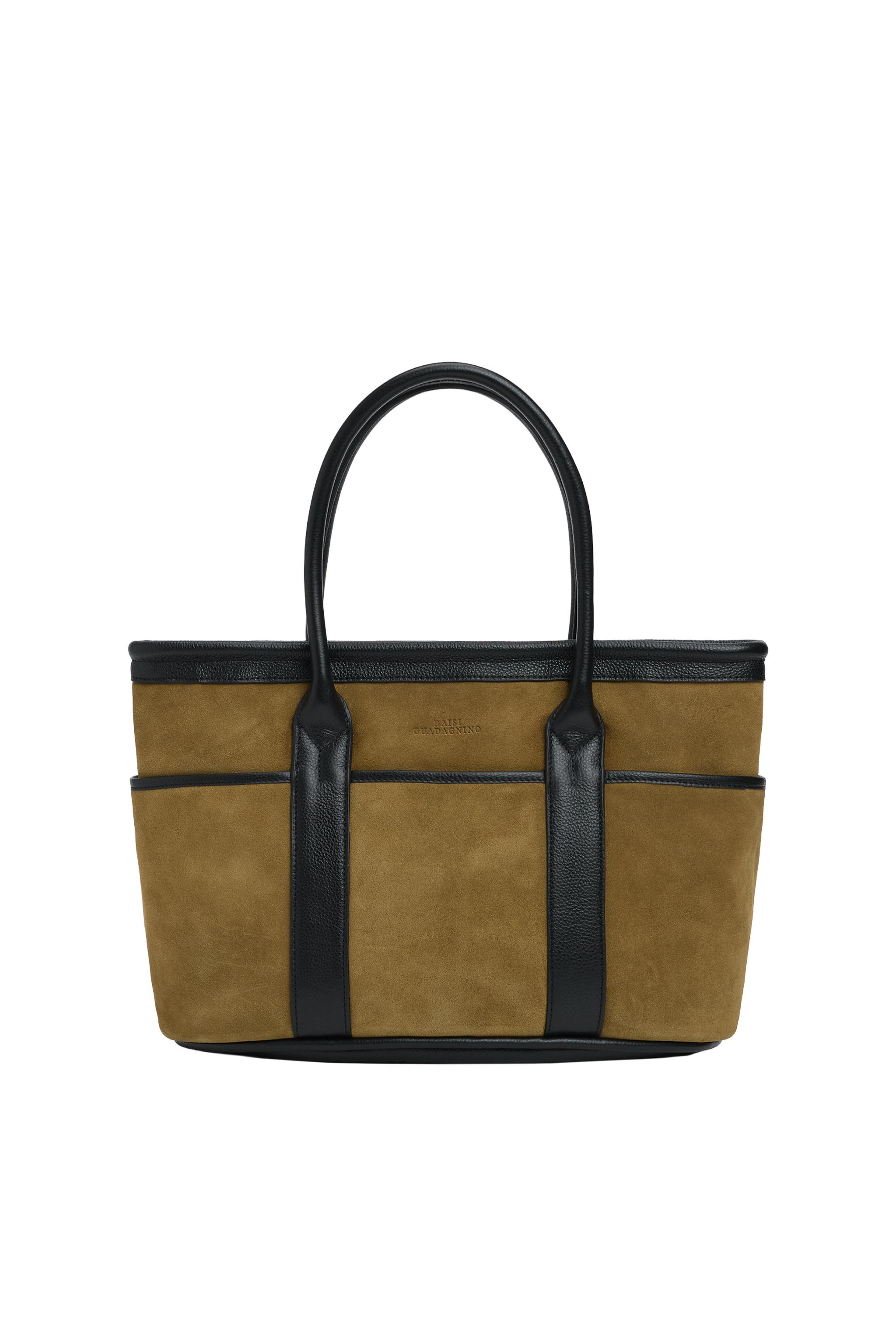 LEATHER SHOPPER BAG
