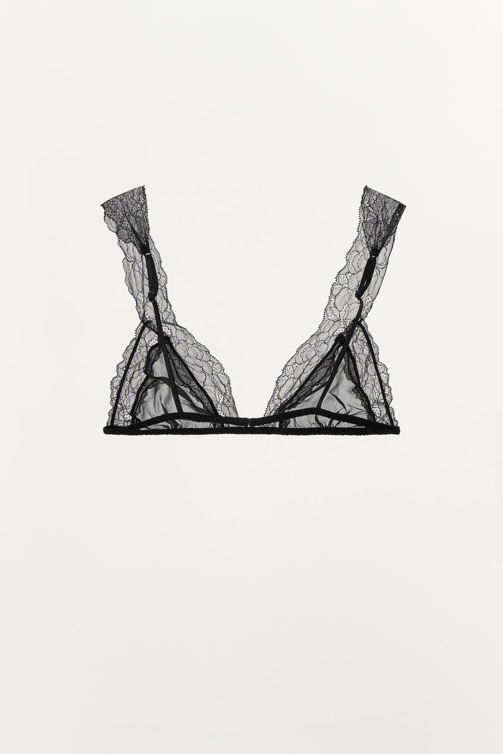 Thumbnail image for VISCOSE LACE TRIANGLE BRALETTE