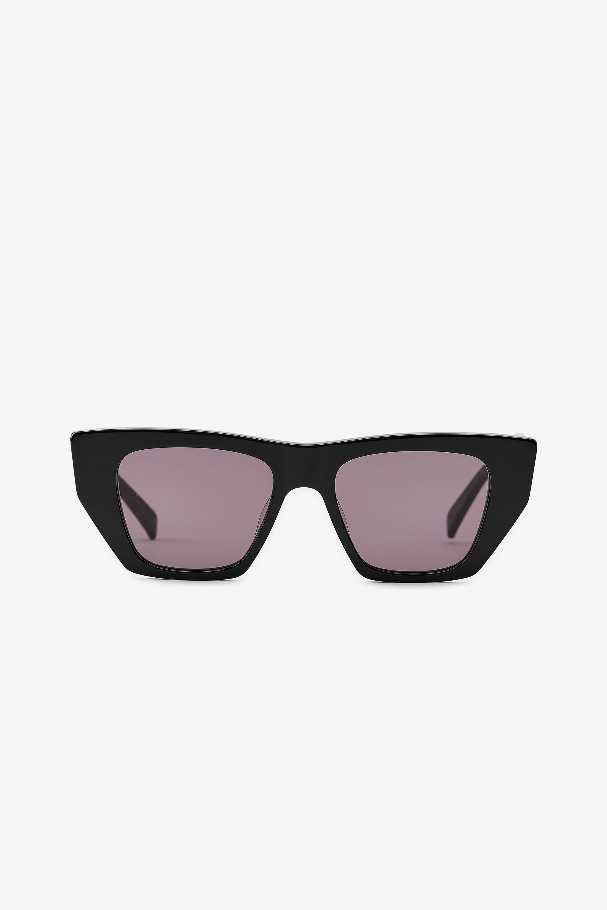 ACETATE CATEYE SUNGLASSES 50TH ANNIVERSARY - Black | ZARA