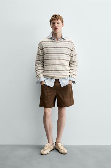 SUÉTER RAYAS LINO - CASHMERE - Rayas de Zara - Imagen 0